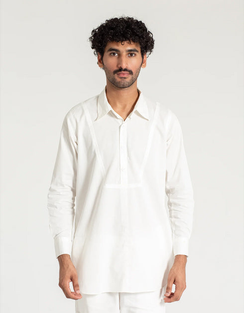 MEN'S COLLAR KURTA